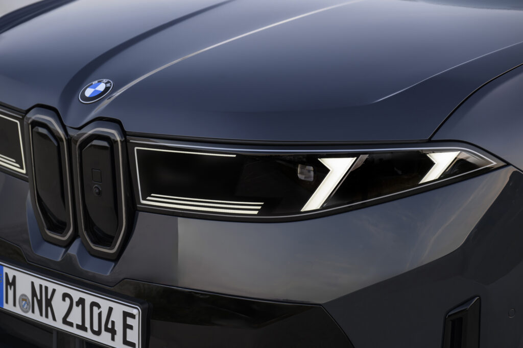 2027 BMW iX3 headlight detail