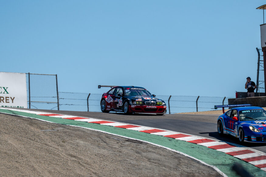 BMW M3 GT2 at Laguna Seca