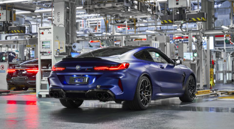 BMW M8 Competition Production